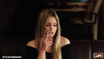 German smoking girl - Jessy 1 Trailer